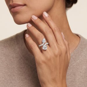 Asscher LG Diamond Ring