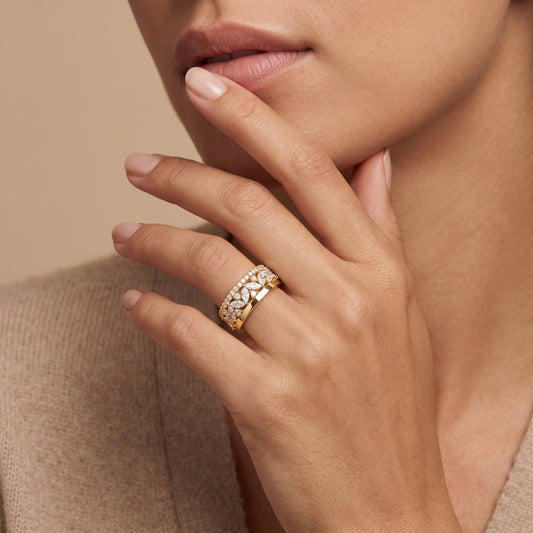 Marquise LG Diamond Ring