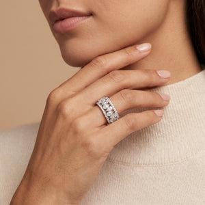 Pear LG Diamond Ring